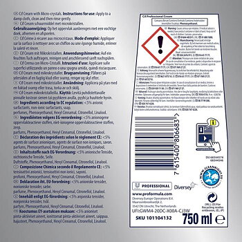 Skurkräm Cif Pro Orig 750ml