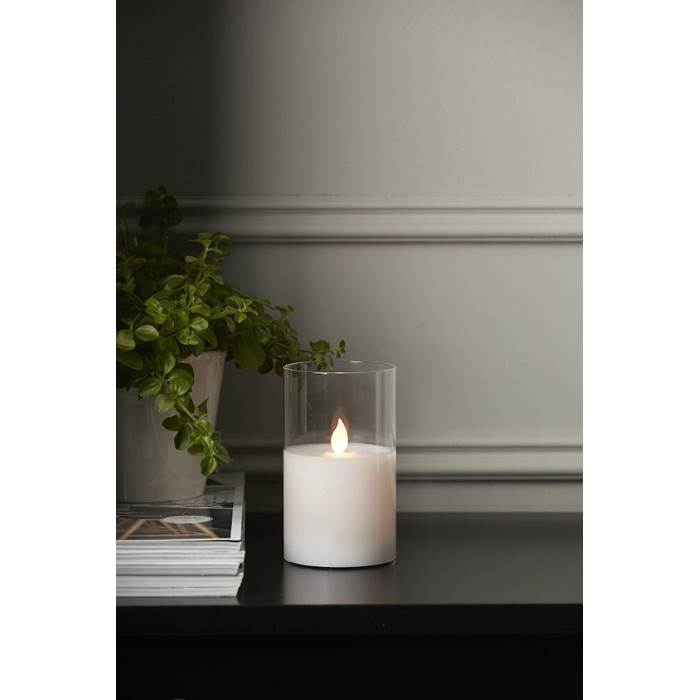 Blockljus LED Vit M - 3