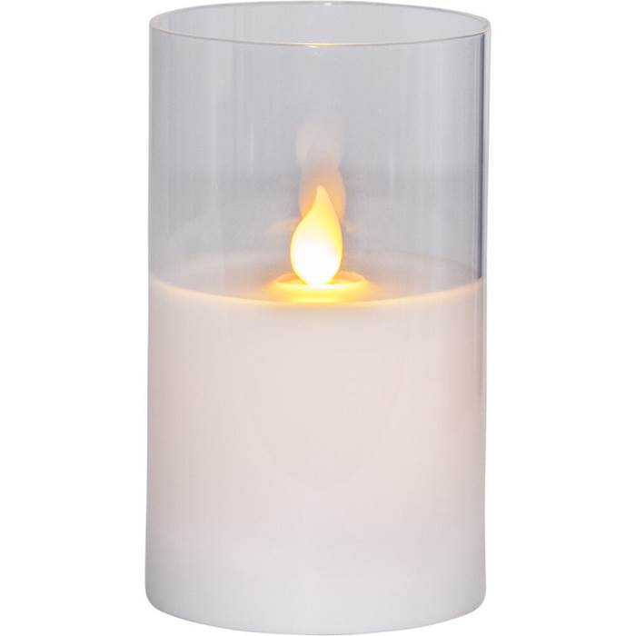 Blockljus LED Vit M