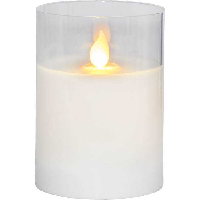 Blockljus LED Vit S