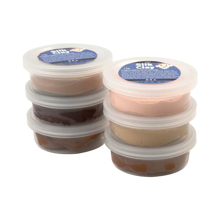 Lera Silk Clay hudfärger 14gx6 - 2
