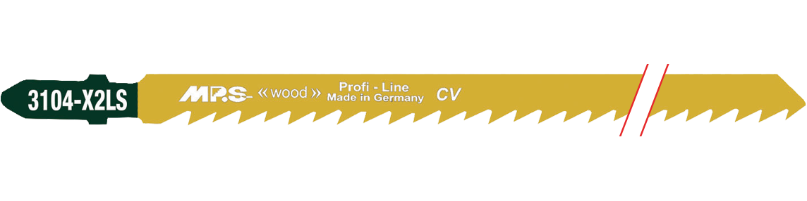 Jigsaw blade 3104X2LS (5 blades) 170mm Crome Vanadium
