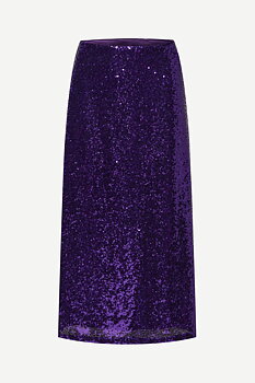 Selected Femme Sequin mid skirt