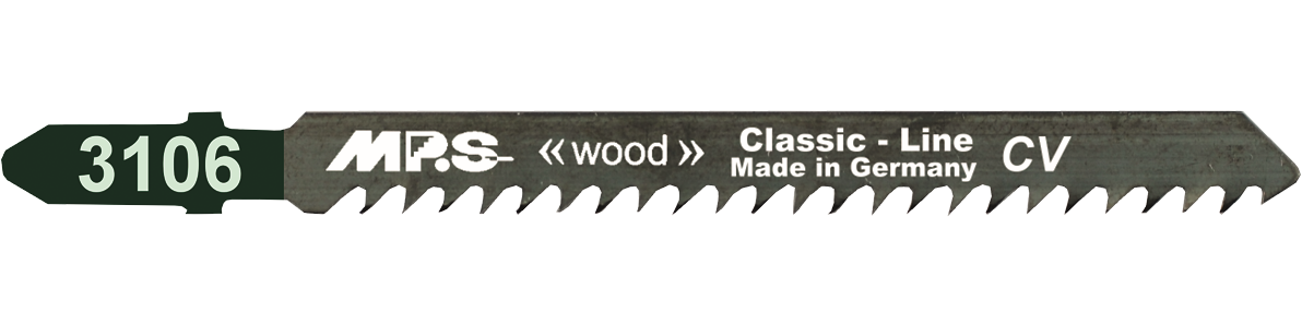 Decoupeerzaagblad 3106 (5 bladen) 100mm chroom-vanadium