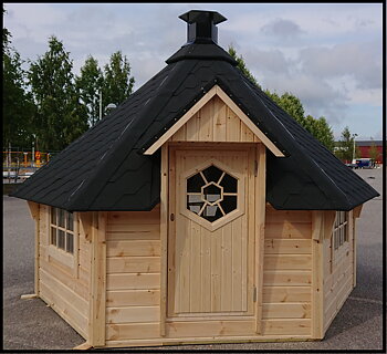 GRILLIKOTA XTRA 9,2m² Höylähirsi