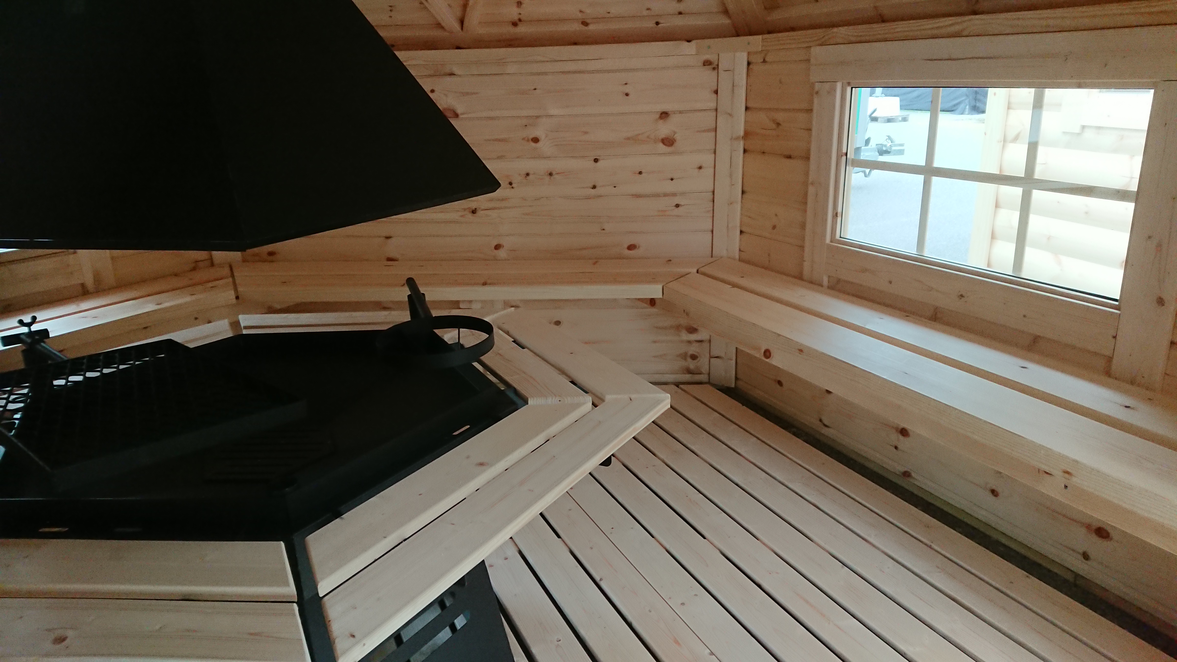 GRILLHUS XTRA 9,2m² Rett tømmer - 4