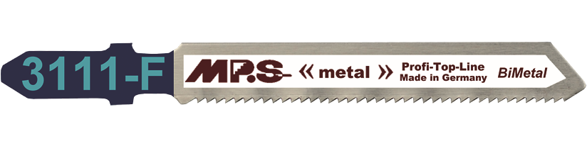 Sticksågsblad 3111F (5 styck blad) 75mm BiMetall