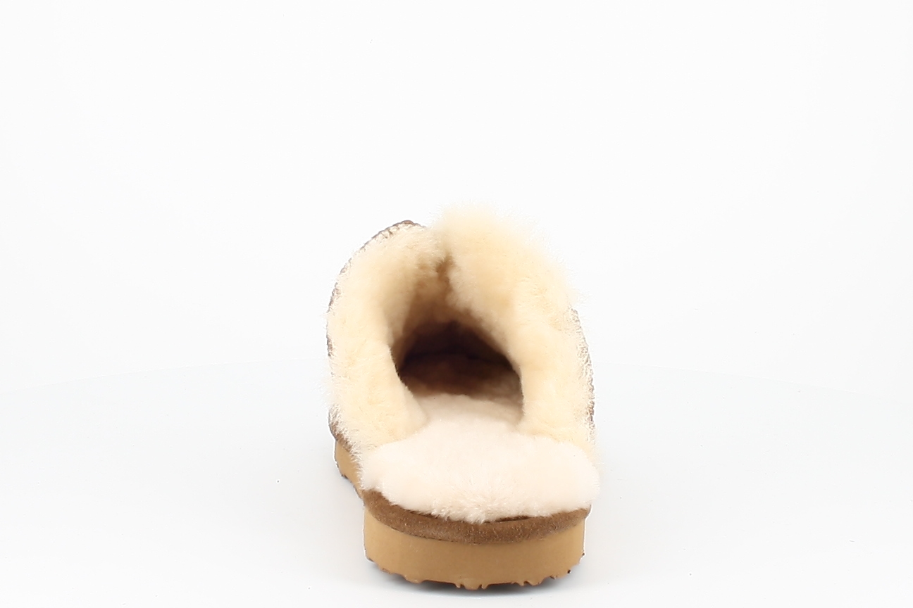 Axelda Fårskinnstofflor Åbo Chestnut/Creme - 4