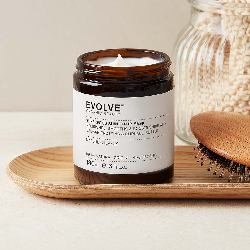 EVOLVE Superfood Shine Hair Mask 180ml - 2
