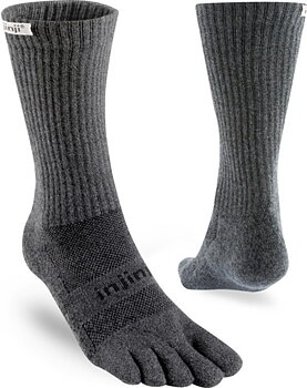 Injinji Trail Midweight Crew Granite