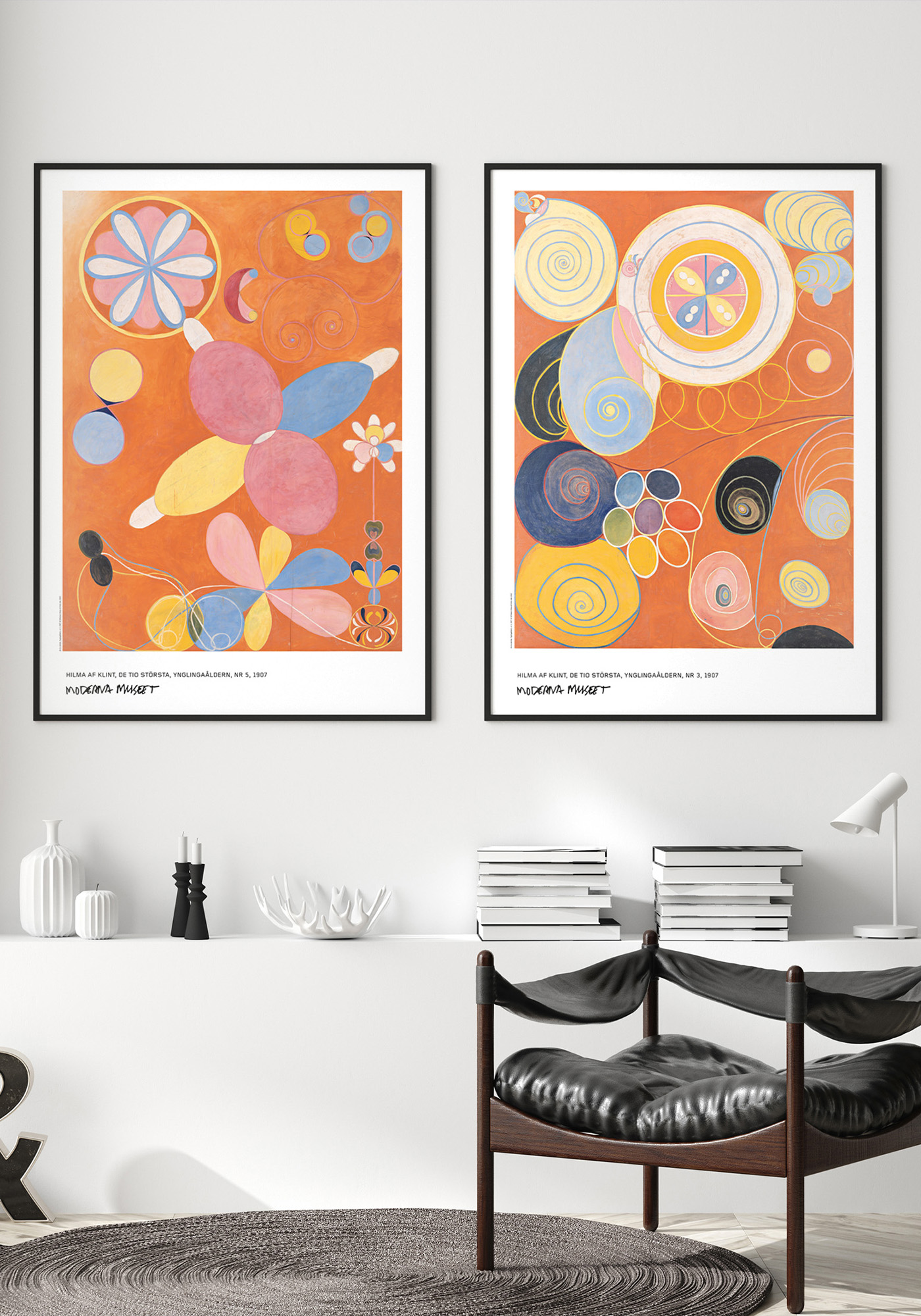 The Age of Manna The Ten Greatest poster by Hilma af Klint - extra lar –  Salts Mill Shop