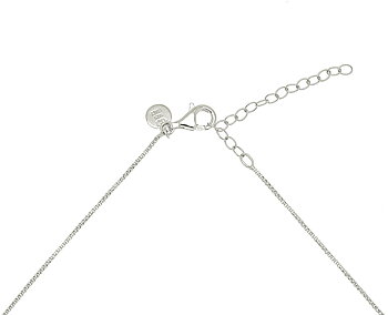 Letters neck 55-60 cm silver