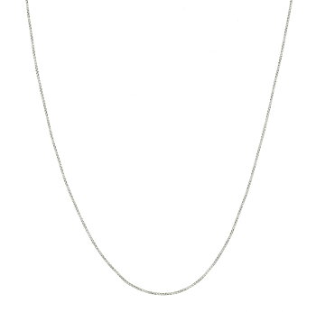 Letters neck 55-60 cm silver