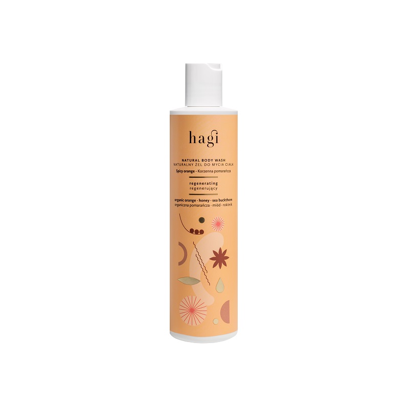 Hagi Natural Body Wash Spicy Orange 300ml