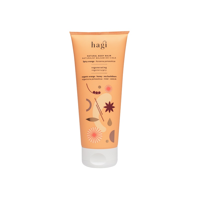 Hagi Natural Body Balm Spicy Orange Regenerating 200ml