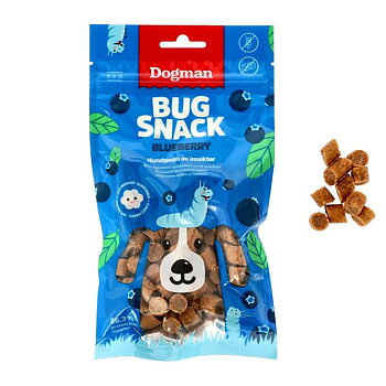 Dogman Bug Snack Blueberry