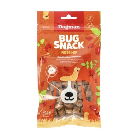 Dogman Bug Snack Rose Hip 
