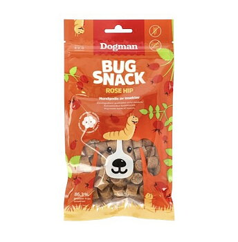 Dogman Bug Snack Rose Hip 