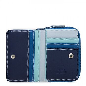 Mywalit-zip around purse- Denim