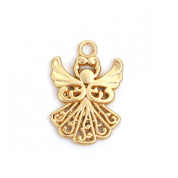 Berlock -  Ängel Guld 20mm