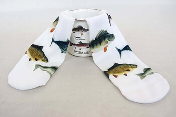 Fishes Enamel Mug with socks