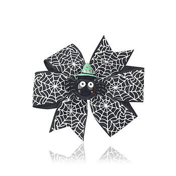 Halloween Spider - Läckert Halloween Hårspänne Spindel
