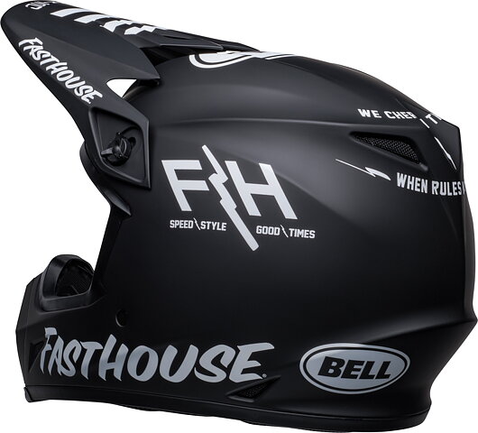 BELL - MX9 MIPS - FASTHOUSE PROSPECT - Matte Black/White