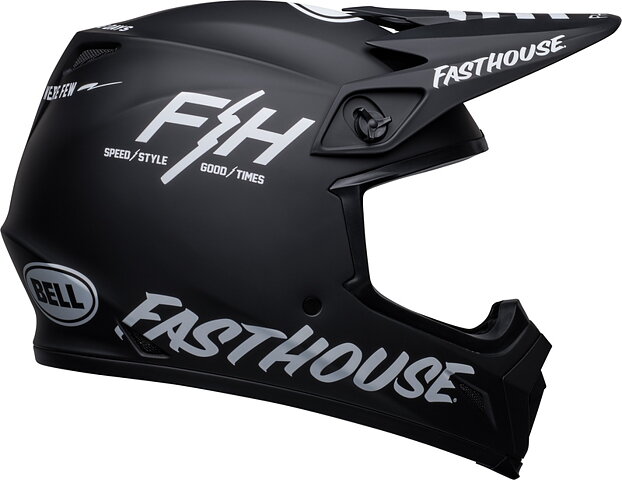 BELL - MX9 MIPS - FASTHOUSE PROSPECT - Matte Black/White