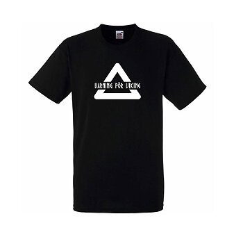 T-shirt: Varning För Viking - Viking Art Kollektion (Large)