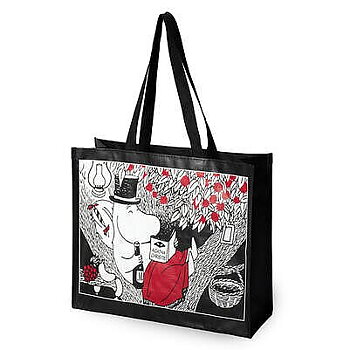 Moomin by Floryd :  Utflykts/Shoppingväska Large - Muminpappan läser