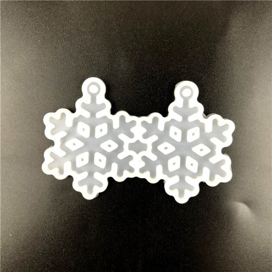 Silicone Resin Mold  Christmas  Snowflakes