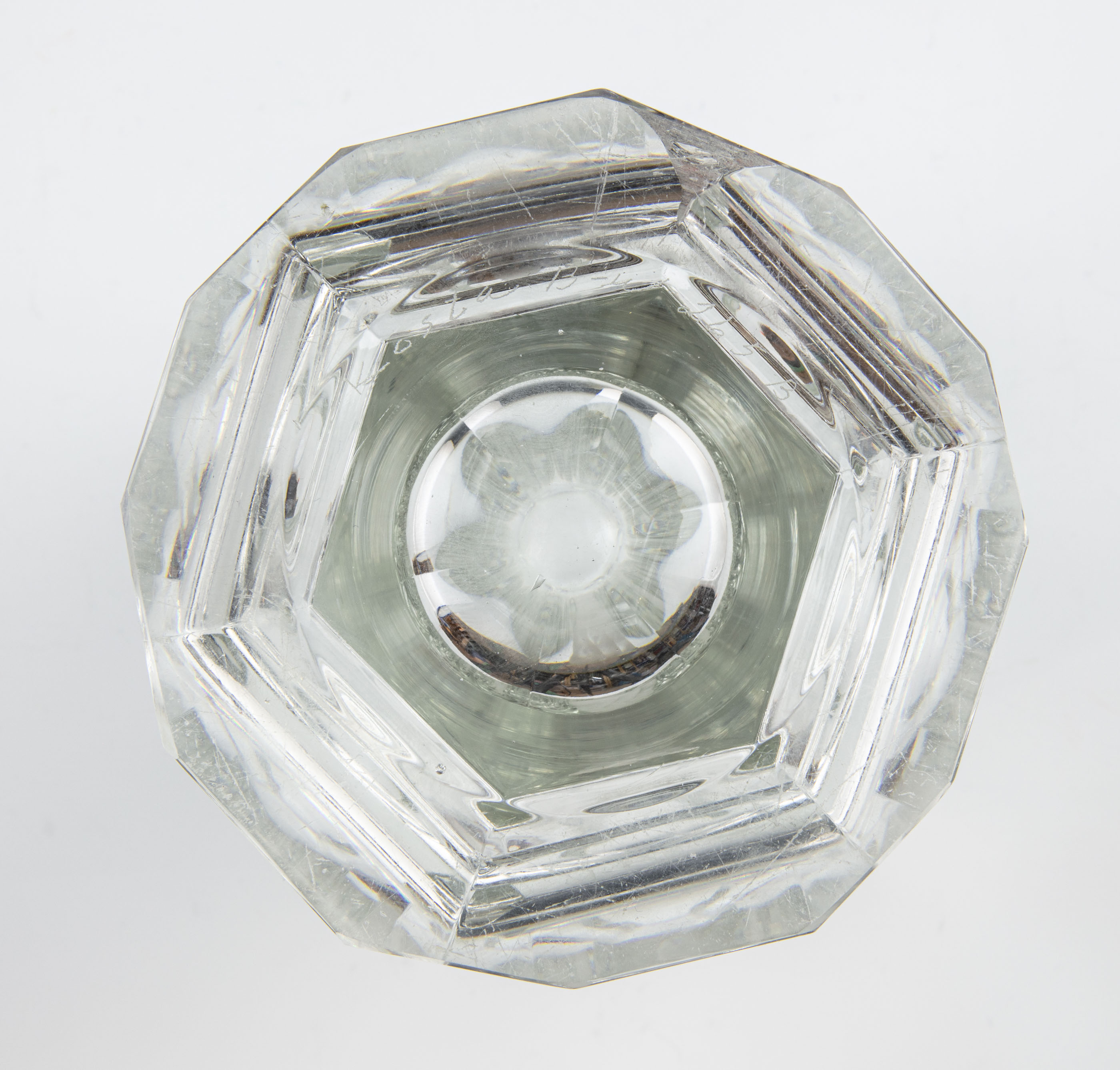 Kristallvas 265 B - Signerad B-W - 5