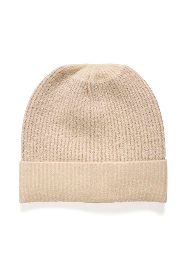 Cream - Gano Knit Hood Champagne Cream