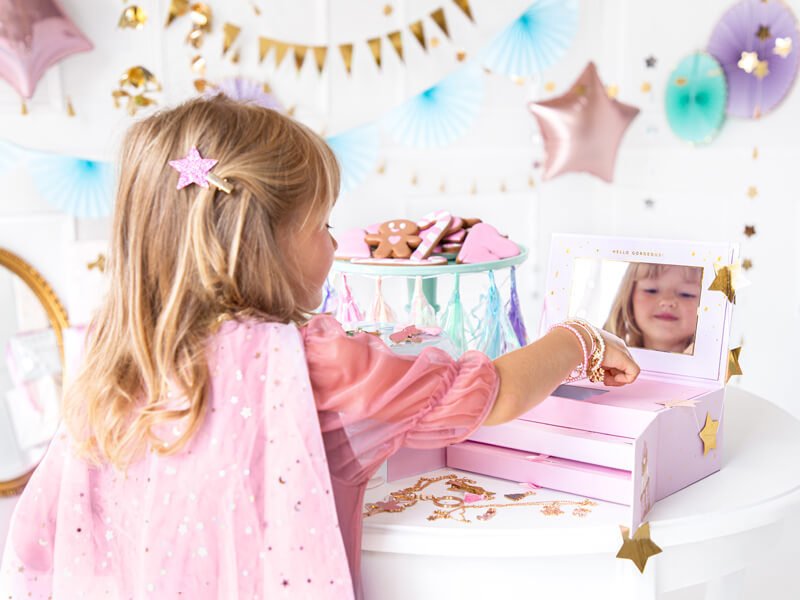 Julkalender Rosa Smyckesskrin med presenter  - 2
