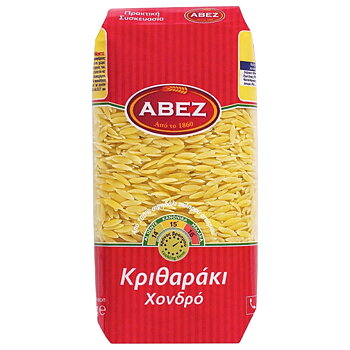 pasta, orzo, Kritharaki stor, 500g, ABEZ