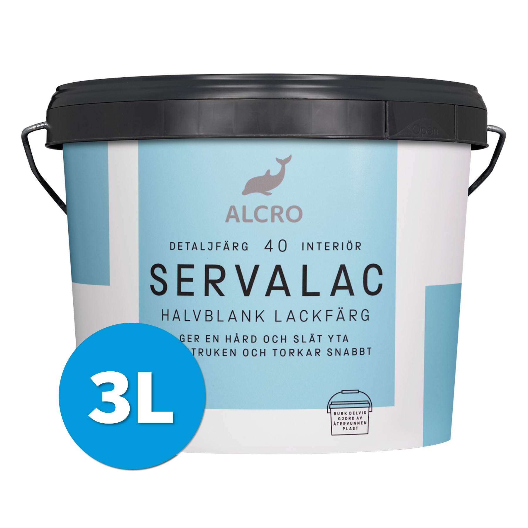 Servalac Halvblank 3L