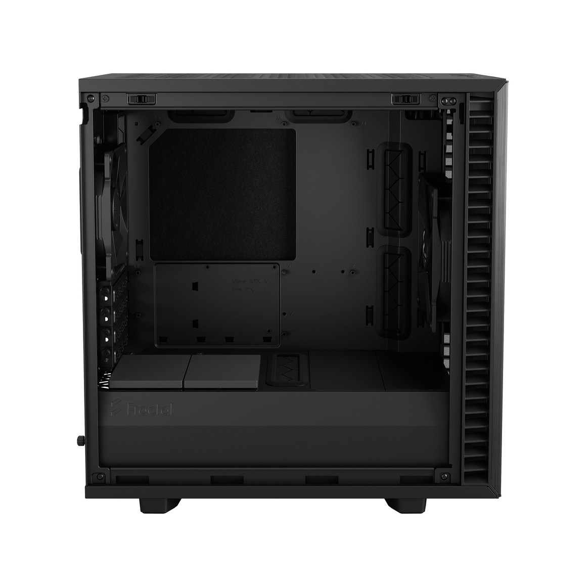 Fractal Design Define 7 Mini Tempered Glass, mATX, dimension (H x D x B): 40 x 40 x 21cm - 6