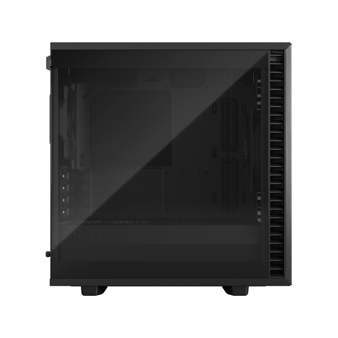Fractal Design Define 7 Mini Tempered Glass, mATX, dimension (H x D x B): 40 x 40 x 21cm - 3