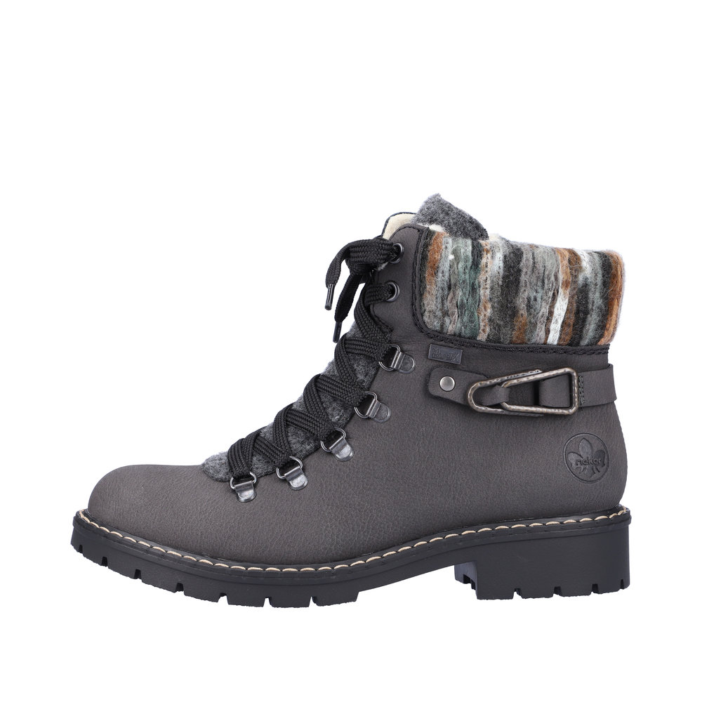 Rieker Damboots varmfodrad Grå - 5
