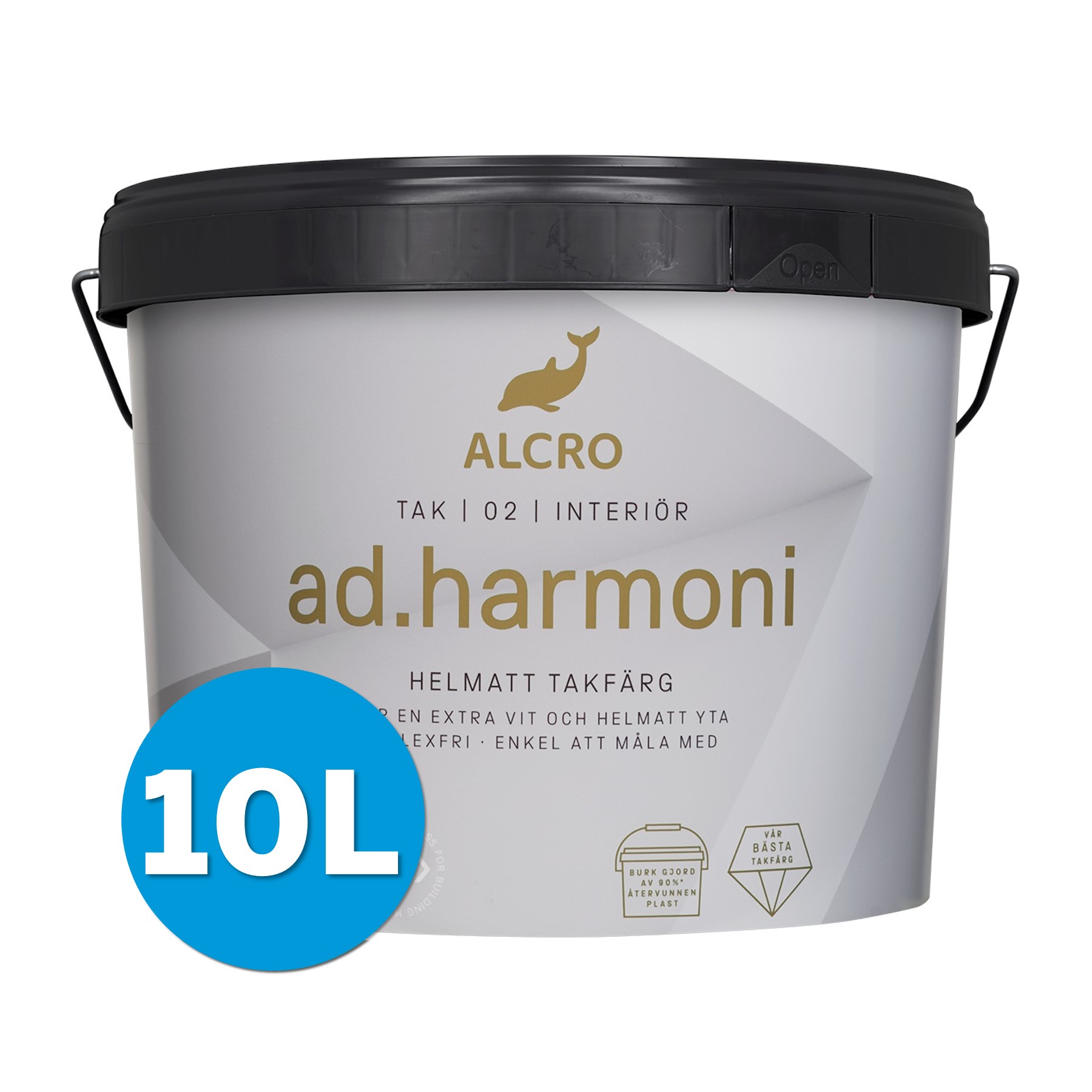 ad Harmoni Takfärg Vit 10L