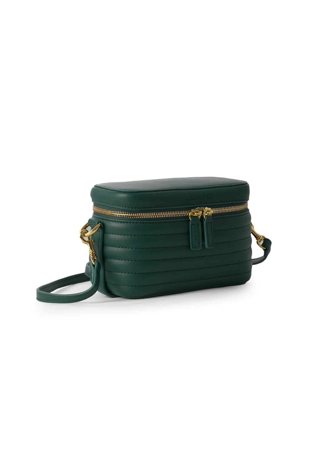 Bag Quilted Stripes Petrol CEANNIS - 3