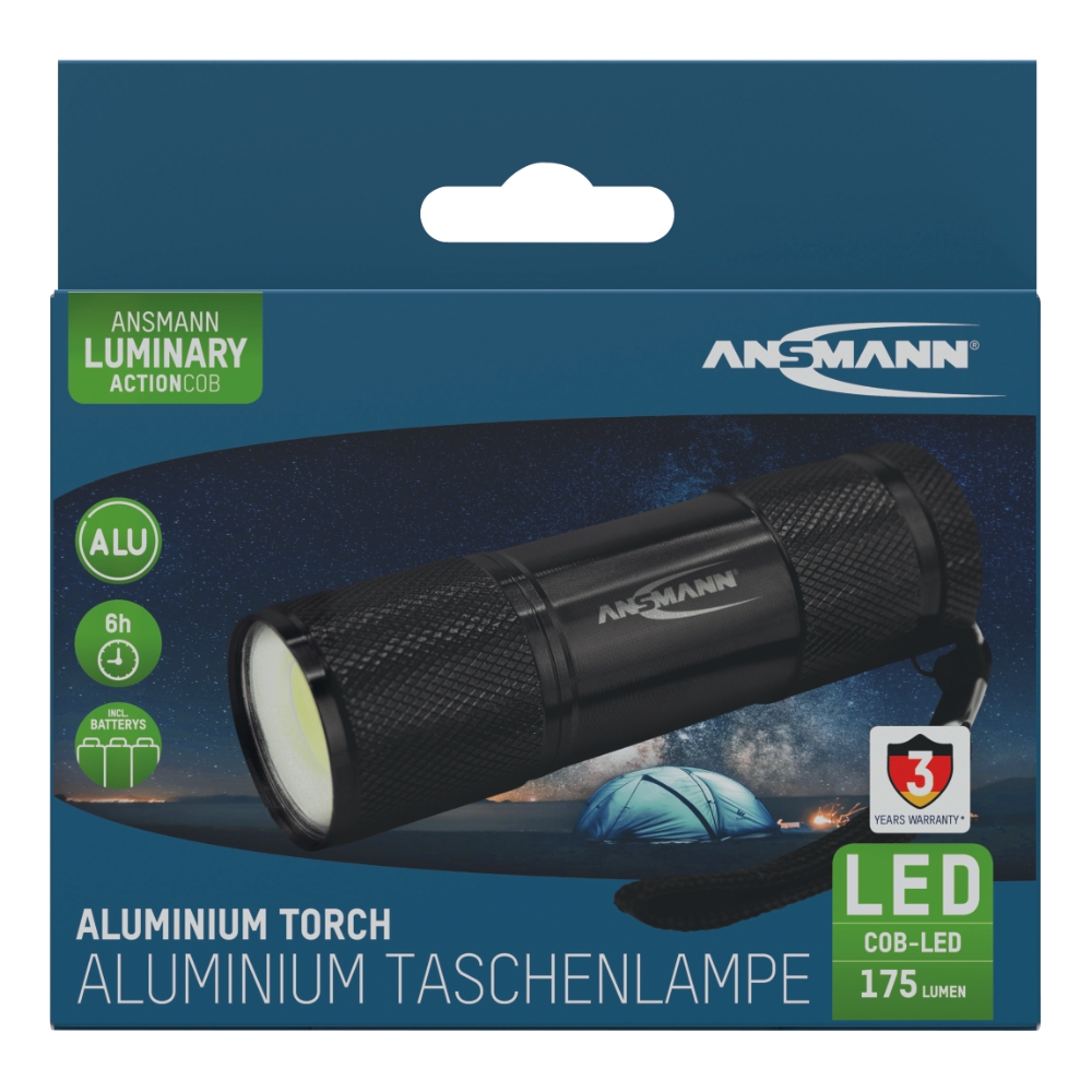 Ficklampa Action COB LED Ansmann - 2