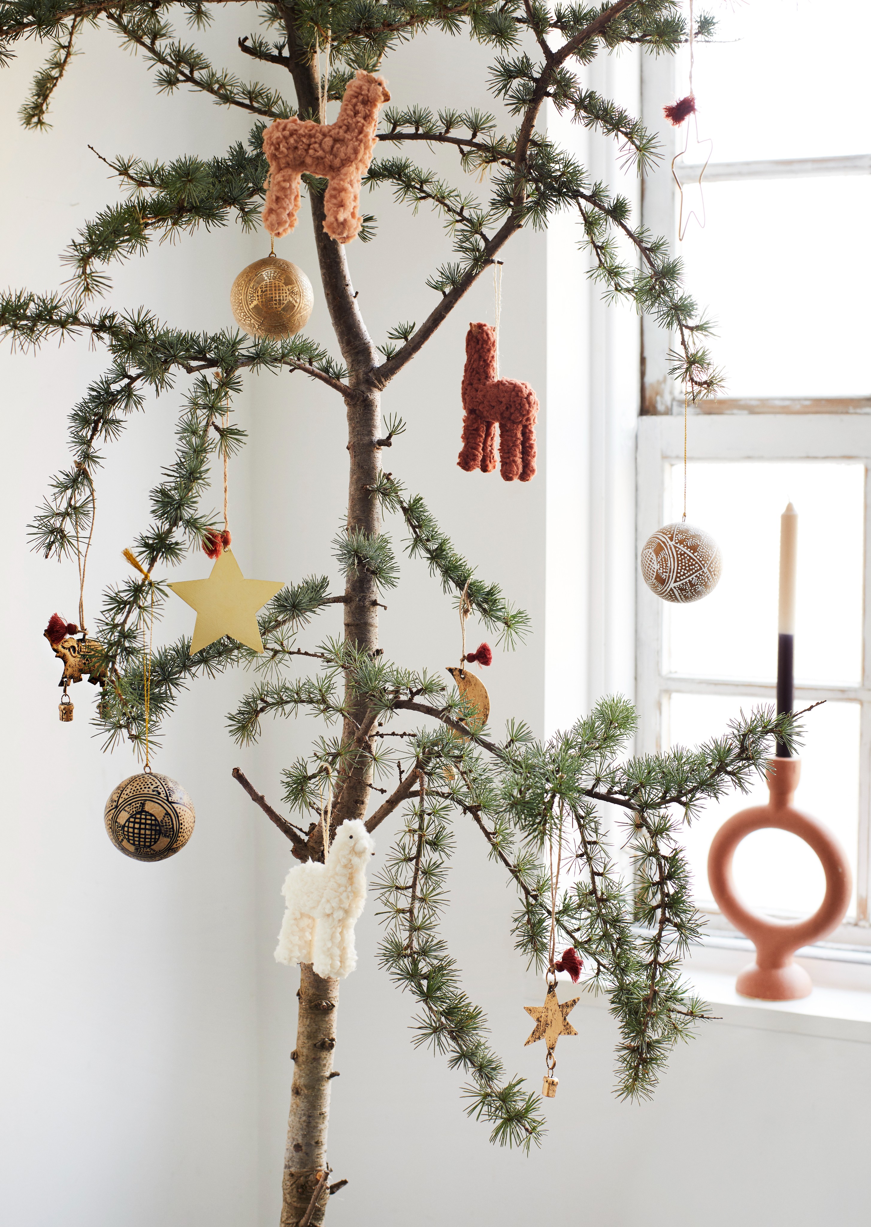 JULGRANSDEKORATION - LAMA - 3