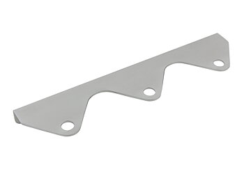Monteringsplåt för 3st behållare - Aluminium
