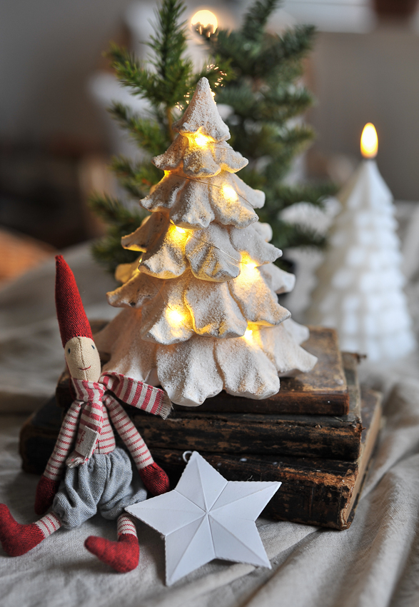 Christmas tree - Christmas tree with LED lights - Large - 2