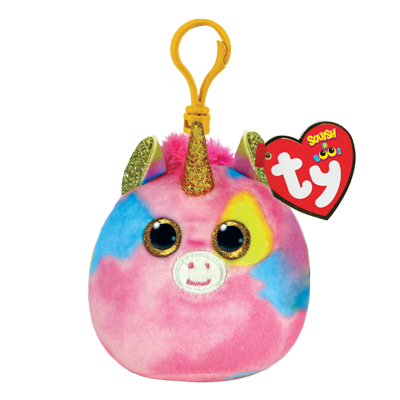 TY Squishy Beanies Clip Fantasia, Enhörning