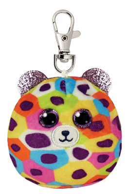 TY Squishy Beanies Clip Giselle, Leopard