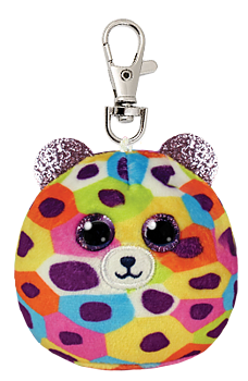 TY Squishy Beanies Clip Giselle, Leopard