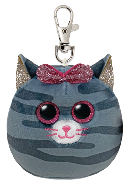 TY Squishy Beanies Clip Kiki, Katt