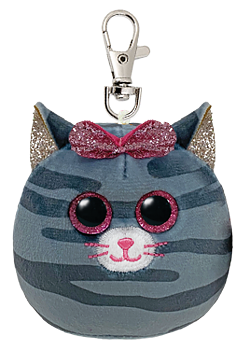 TY Squishy Beanies Clip Kiki, Katt
